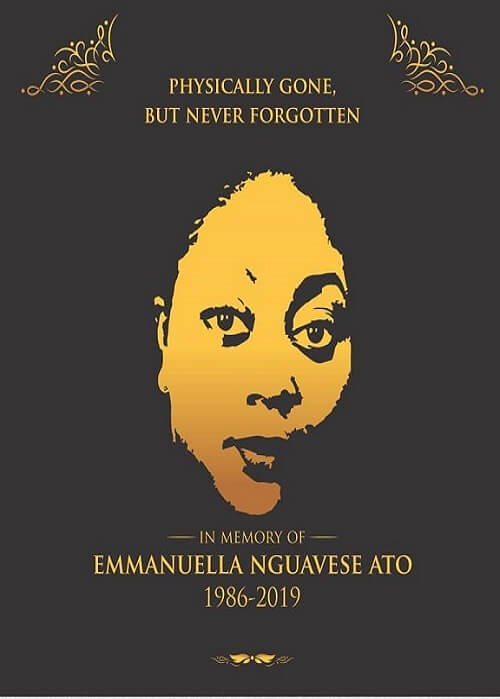 Late Emmanuella was one of our amazing volunteers in the team